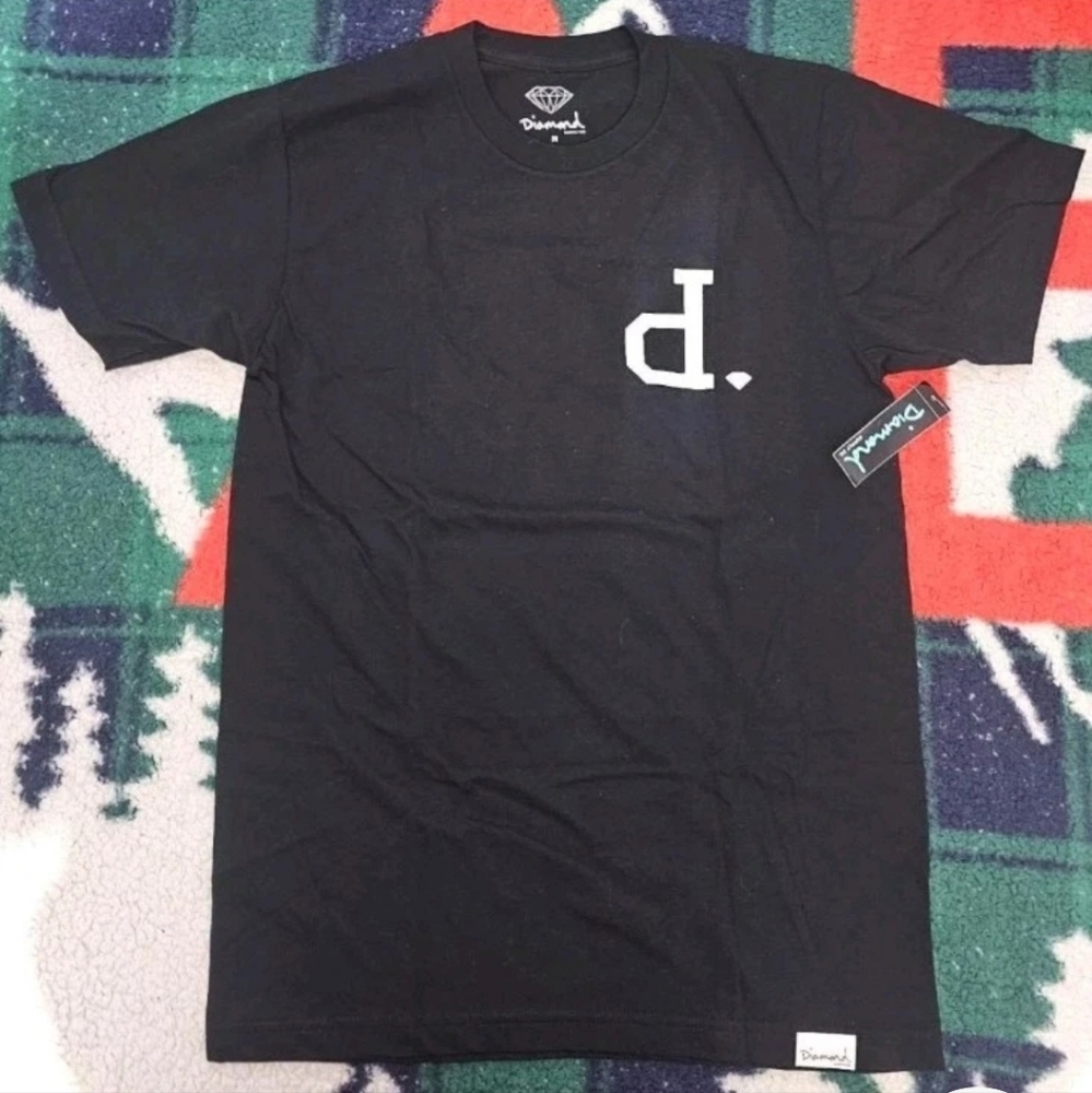 Diamond Supply Co. Black T-Shirt for Men